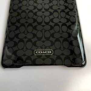 Coach Accessories - Coach Signature Black Logo Snap On Case Coach Accessories - Coach Signature Black Logo Snap On Case